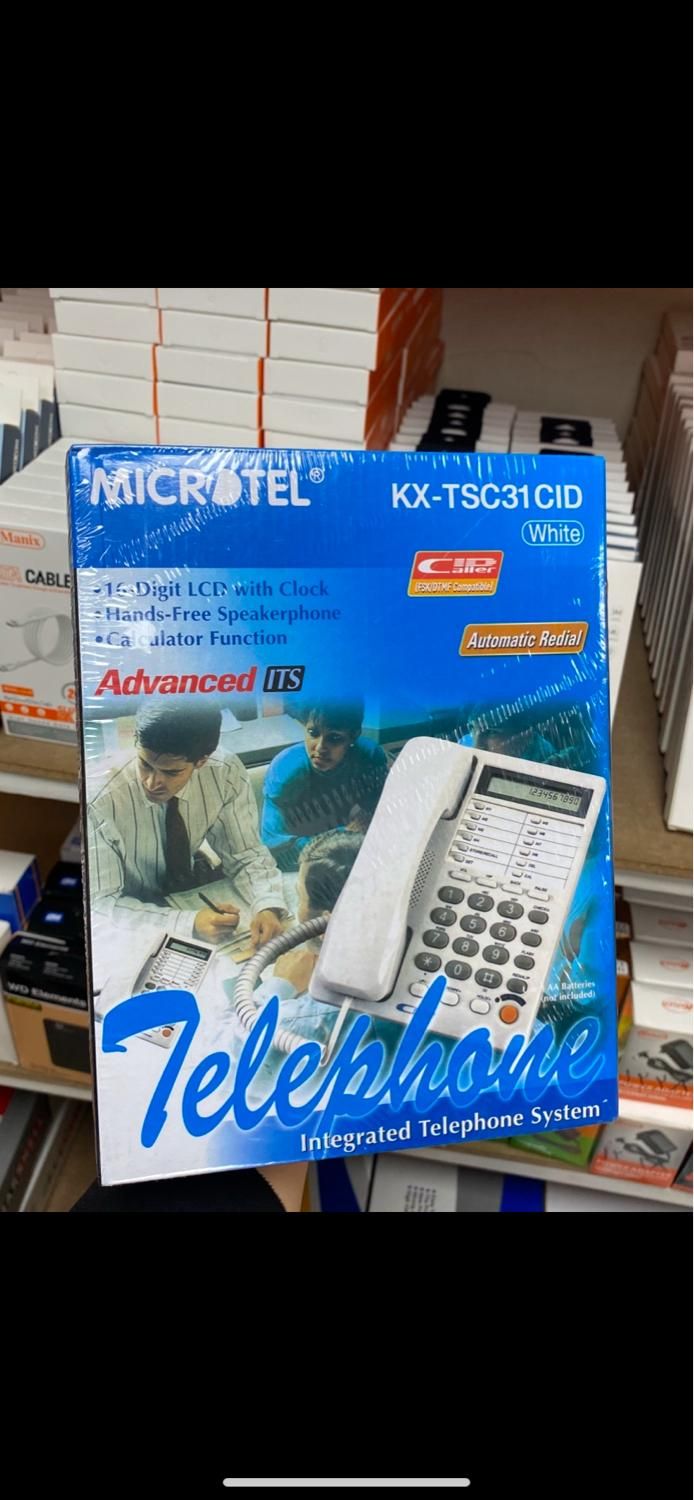 تلفن میکروتل صفحه نمایش بزرگ|تلفن رومیزی|اسلام‌شهر, |دیوار