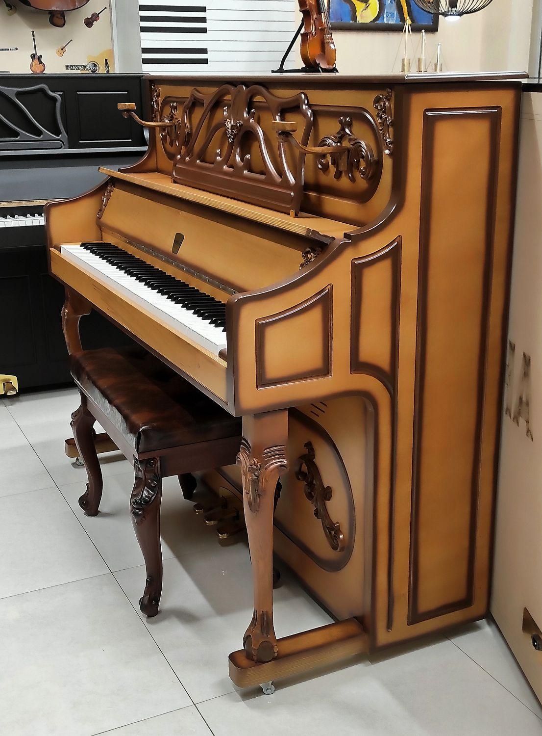 پیانو دیجیتال یاماهاp125 اورجینال بدنه تمام چوب|پیانو، کیبورد، آکاردئون|همدان, |دیوار