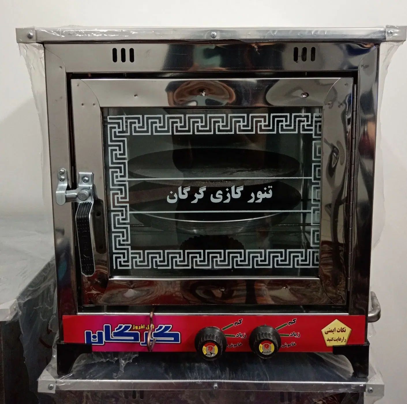تنور گازی دوطبقه تمام استیل گرگان کیفیت ع الی|اجاق گاز و لوازم برقی پخت‌وپز|آباده, |دیوار