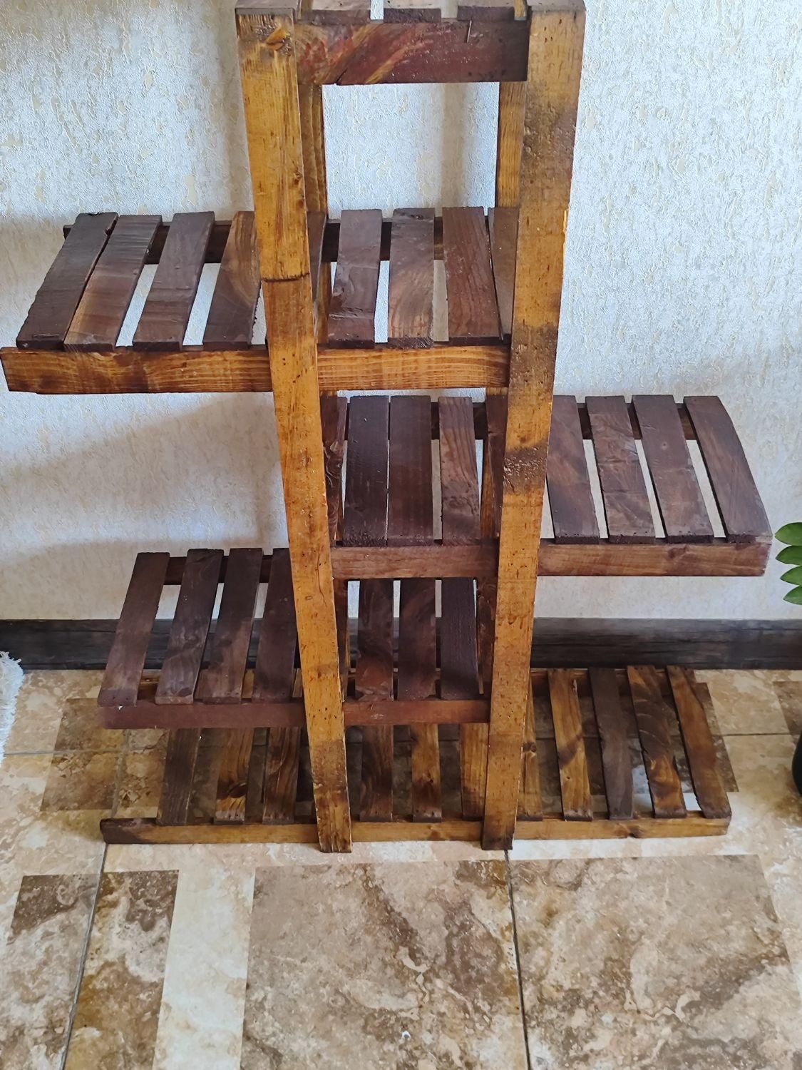 پایه گل چوبی|گل و گیاه طبیعی|اصفهان, شهرک مهدیه|دیوار