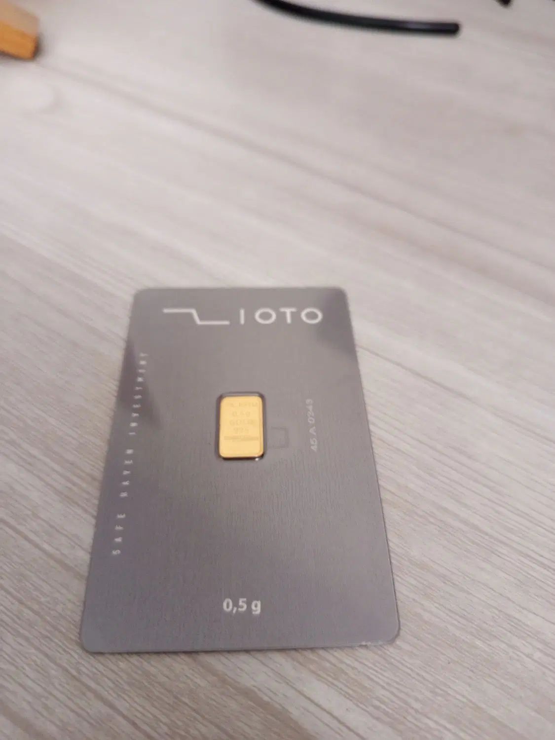 شمش نیم گرمی zioto|جواهرات|تهران, بهار|دیوار