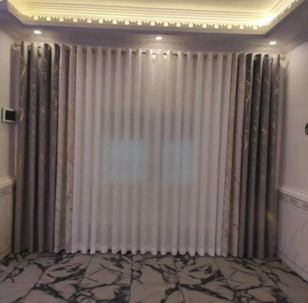 پنل پرده مخمل کالیفرنیا پتینه طلاکوب چندطرح جدید|پرده، رانر، رومیزی|شیراز, زرهی|دیوار