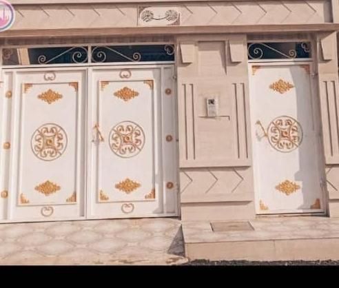 درب باغی اهنی طرح طاووس سایزمختلف چهارچوب 4*8 2میل|مصالح و تجهیزات ساختمان|اهواز, زرگان|دیوار