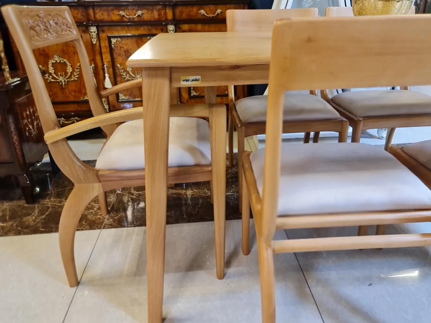 میز نهارخوری درنا میز غذاخوری،میز غذا خوری راش|میز و صندلی غذاخوری|ارومیه, |دیوار