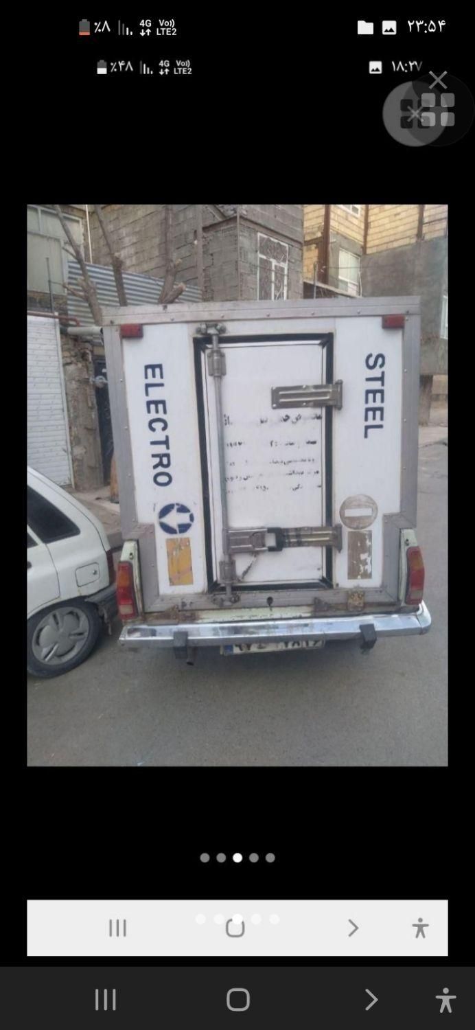 پیکان وانت یخچالدار معاوضه بانیسان یخچالدار|خودرو سواری و وانت|مشهد, خین عرب|دیوار