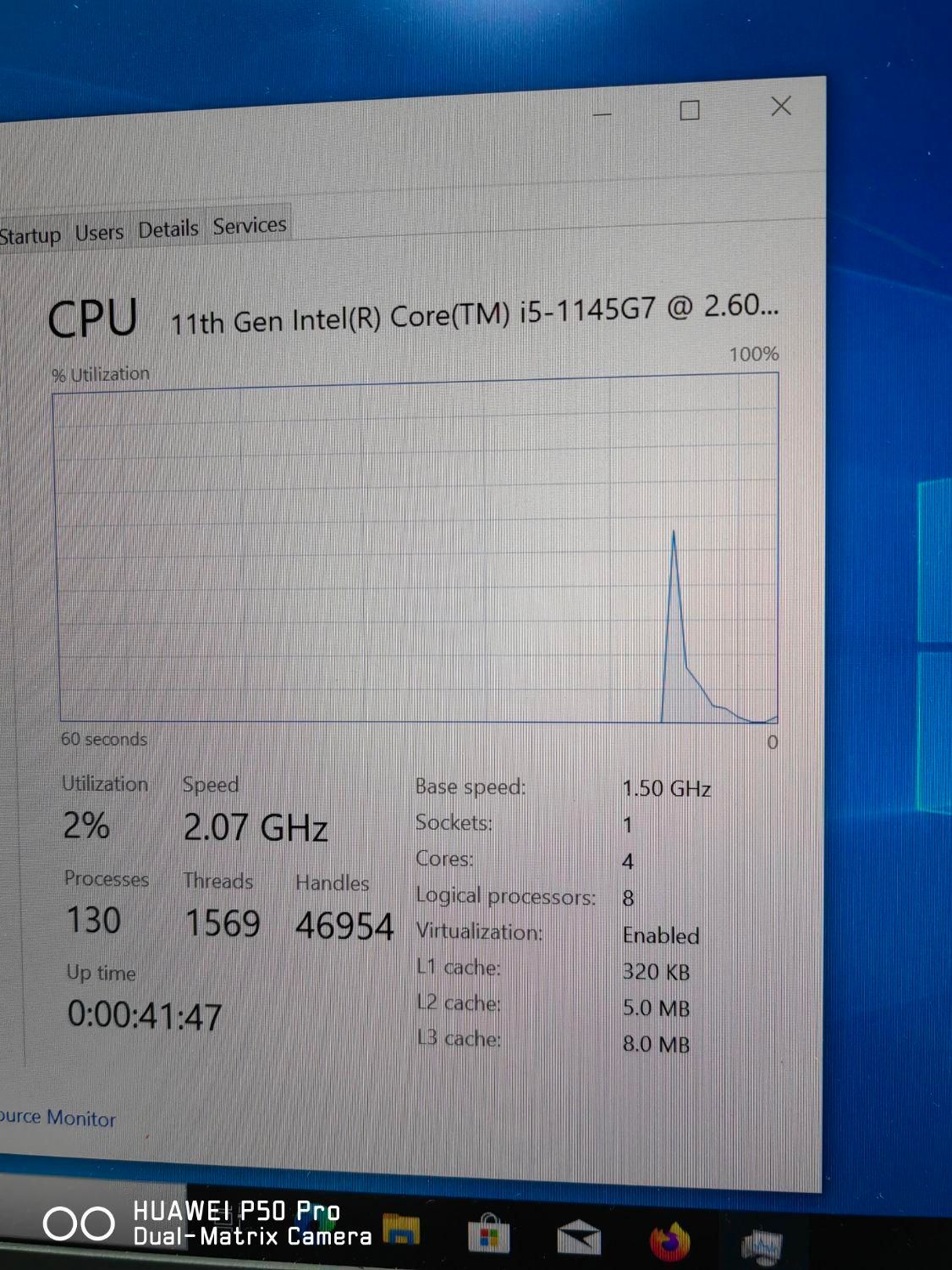 لپتاپ دل i5 نسل 11G7 رم16GB|رایانه همراه|ارومیه, |دیوار