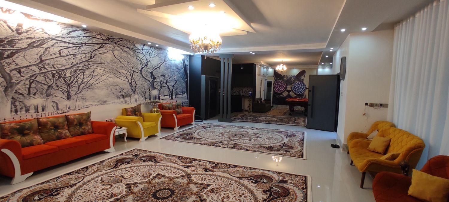 اجاره روزانه/هفتگی/ماهانه ویلا ۵۰۰ متری استخر دار|اجارهٔ کوتاهمدت ویلا و باغ|نیشابور, شهرک فرهنگیان|دیوار