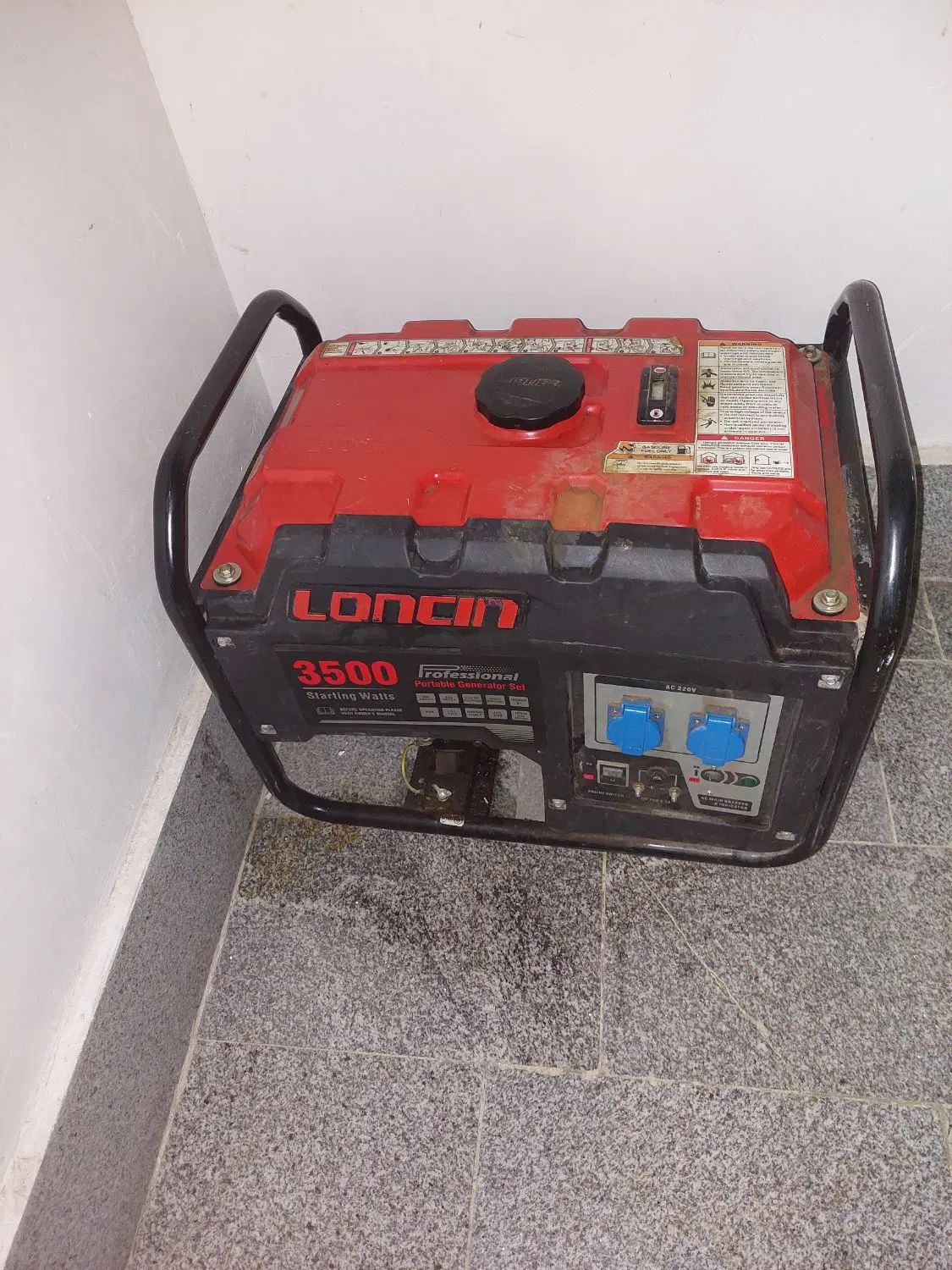 موتور برق loncin 3500|ماشین‌آلات صنعتی|مشهد, فدک|دیوار