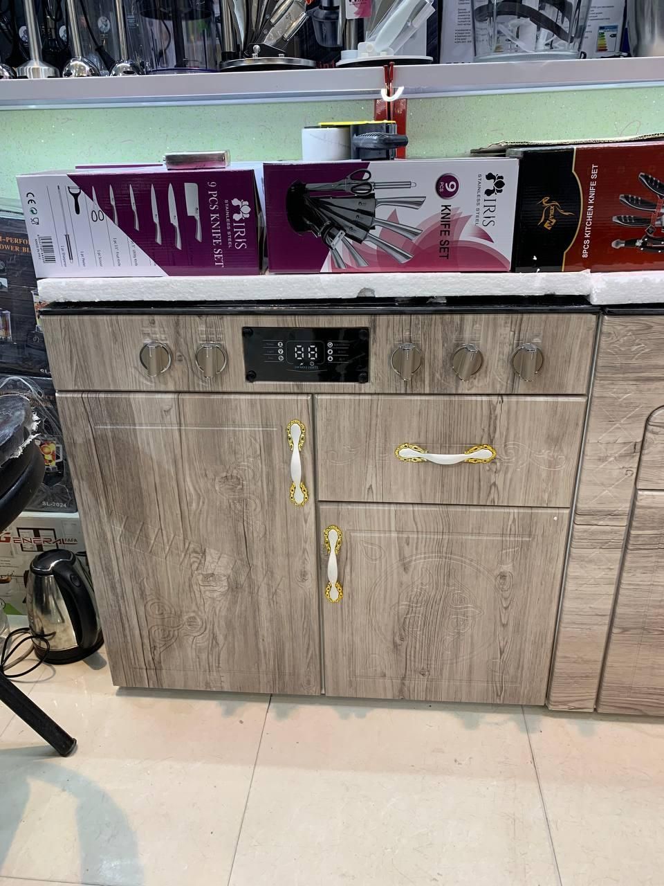 اجاق گاز کابینتی mdf با 2 سال ضمانت و ارسال|اجاق گاز و لوازم برقی پختوپز|مشهد, شهید آوینی|دیوار