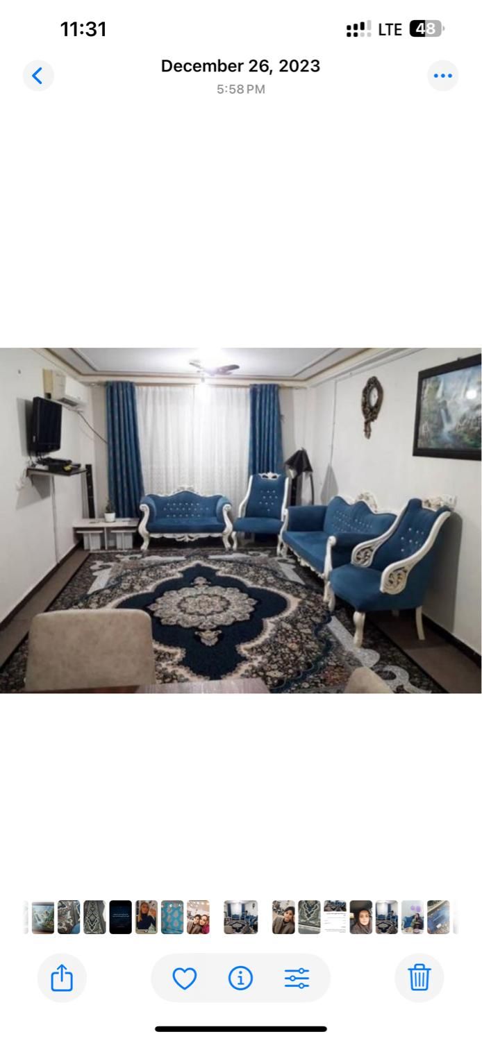 مبل کلاسیک هفت نفره|مبلمان خانگی و میز عسلی|اهواز, پادادشهر|دیوار