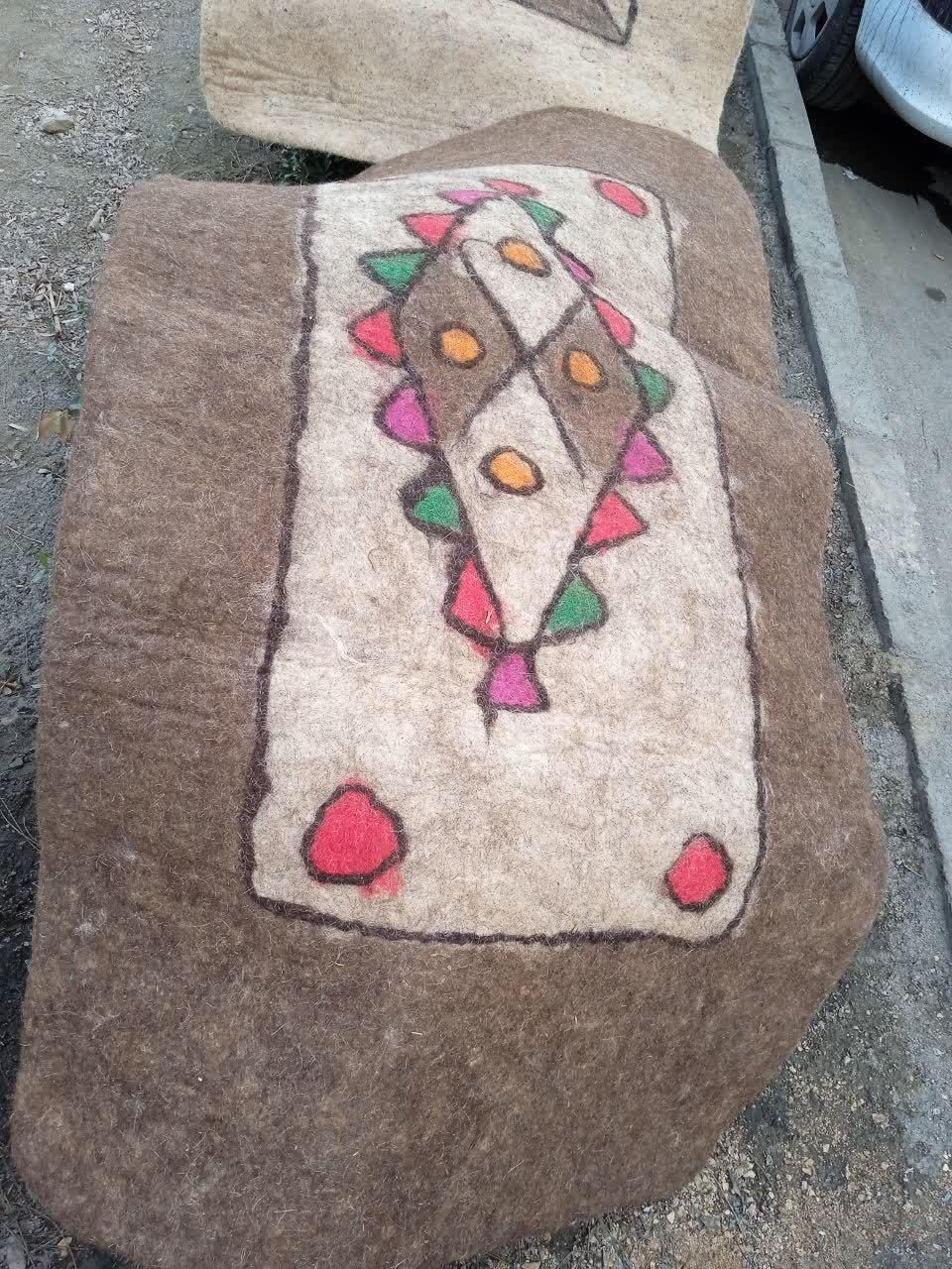 نمد نمده نمدی گلیم جاجیم تراث دله عتیقه گبه نسوز|گلیم، جاجیم، گبه|اهواز, کارون|دیوار