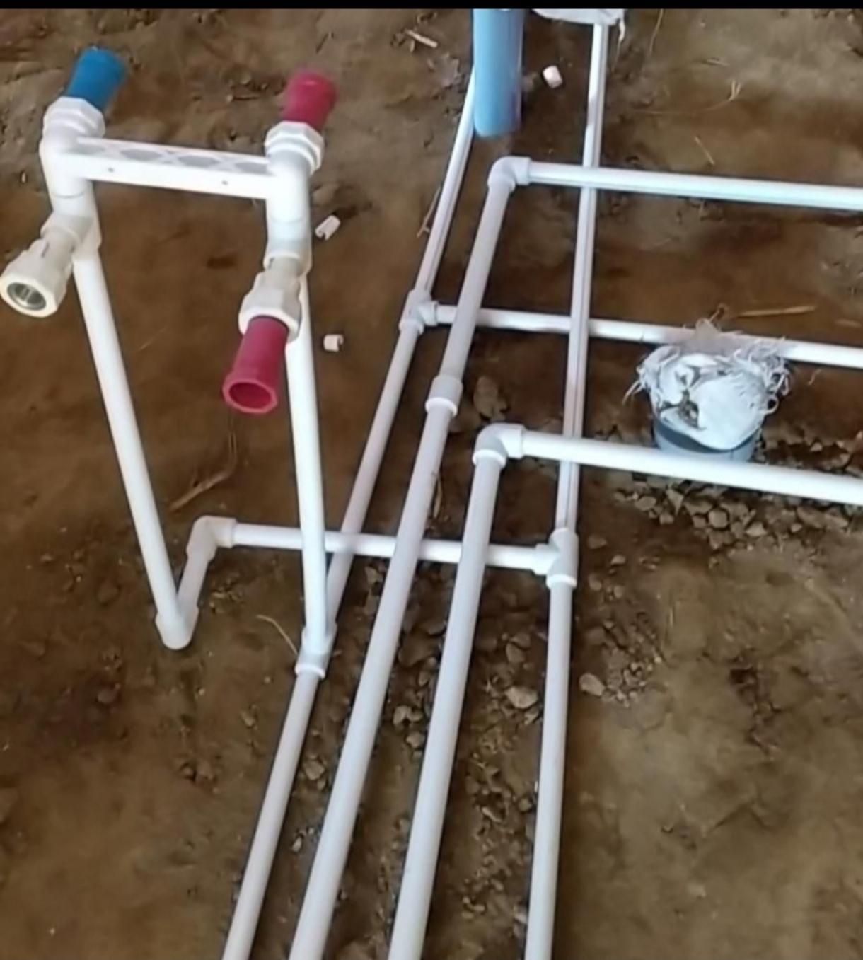 نصب شیرآلات ولوله کشی آب سرد وگرم|خدمات پیشه و مهارت|گرمدره, |دیوار