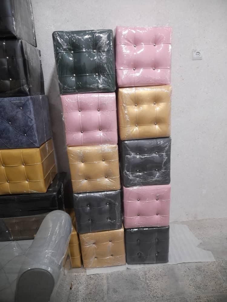 پاف ساده پشتی دار صندق دارومبلی|آرایشگاه و سالن‌های زیبایی|اصفهان, ملک‌شهر|دیوار