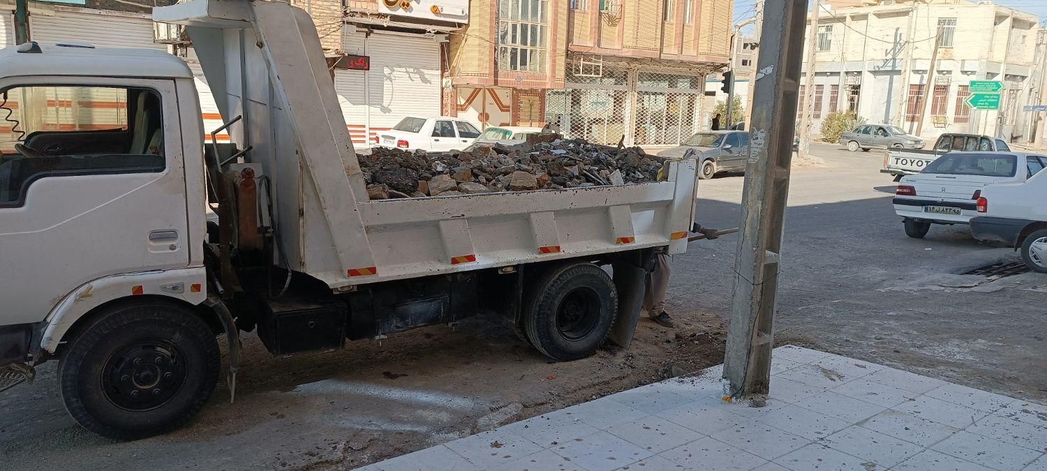 حمل بار نخاله ساختمانی وشن شسته وخاک مل|خدمات حمل و نقل|زابل, |دیوار