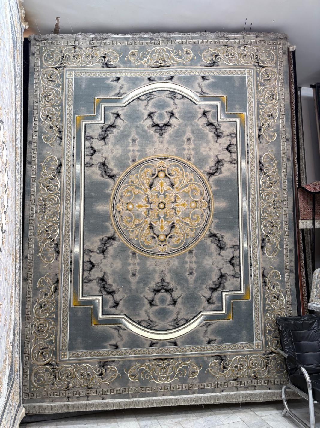 فرش تمام نخ اکرولیک جدید/فرش دیبا/|فرش|بیرجند, |دیوار