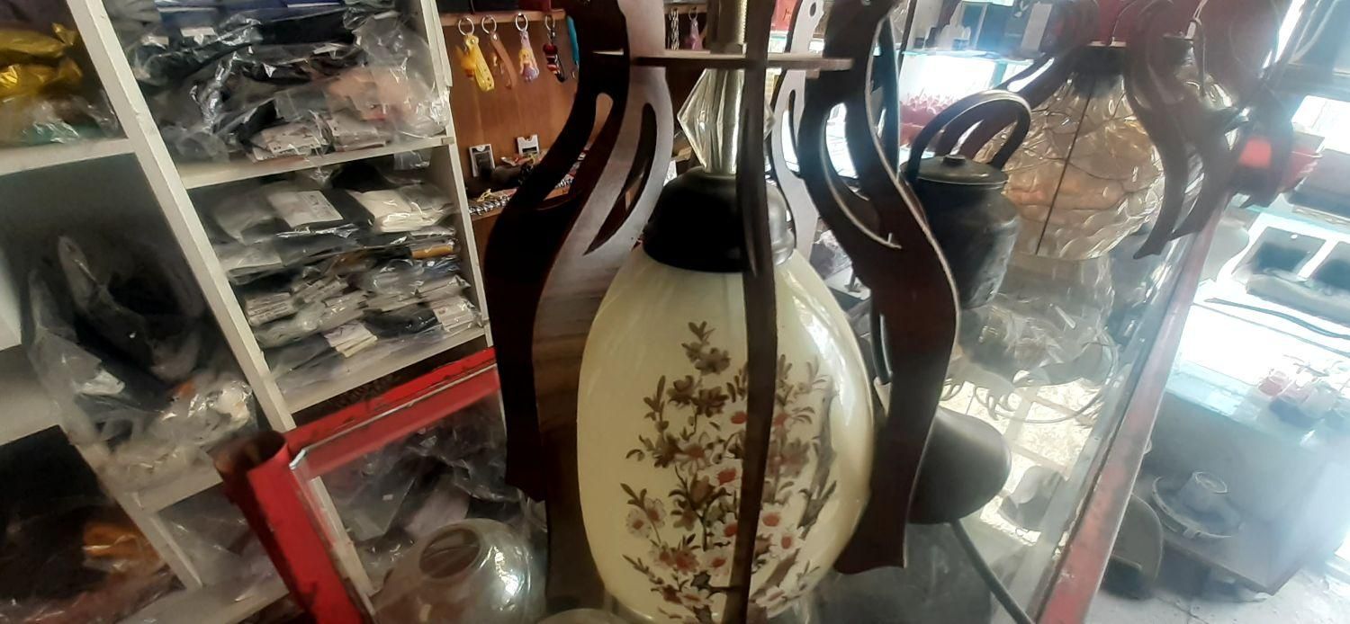 لوستر  تکی دونه ی250 هستش|لوستر و چراغ آویز|گلستان (تهران), |دیوار