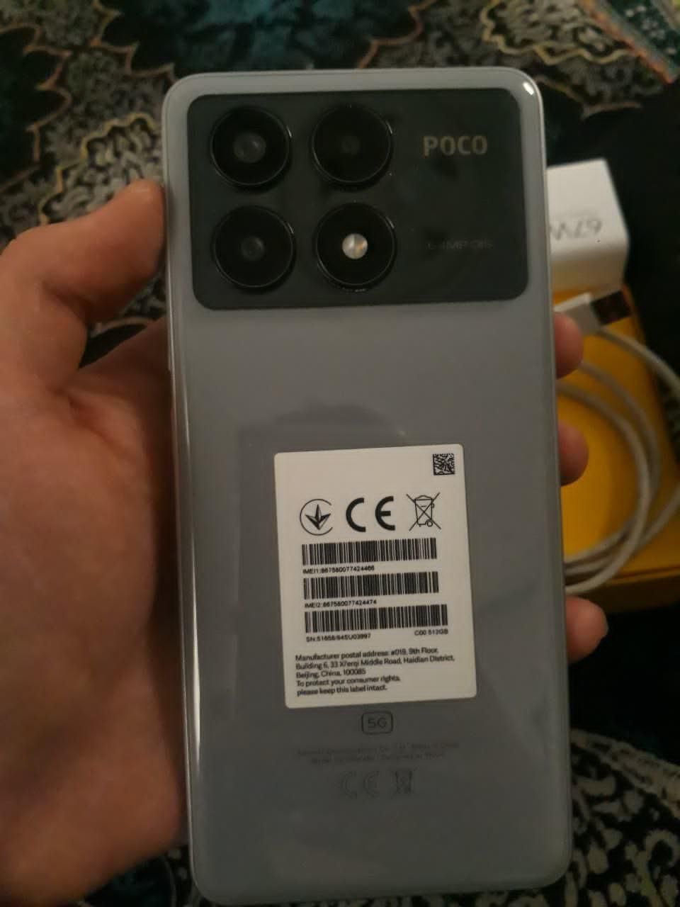 پوکو x6 پرو 512 گیگابایت|موبایل|تهران, بریانک|دیوار