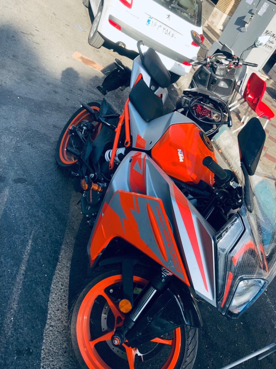 ktm rc200|موتورسیکلت|تهران, قلهک|دیوار