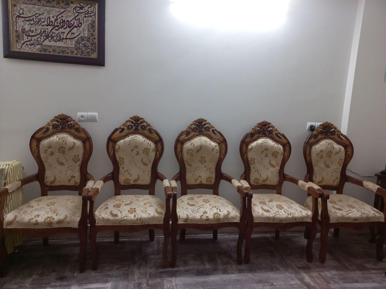 مبل ۹ نفره استیل چوب راش|مبلمان خانگی و میز عسلی|بروجرد, |دیوار