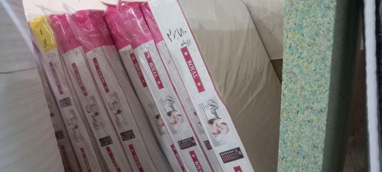 تولید و پخش تشک رویال|تخت و سرویس خواب|کرج, حصارک بالا|دیوار