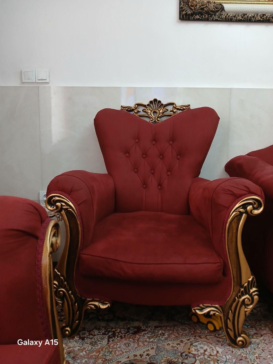 مبل هفت نفره با میز عسلی|حراج|تهران, فلاح|دیوار