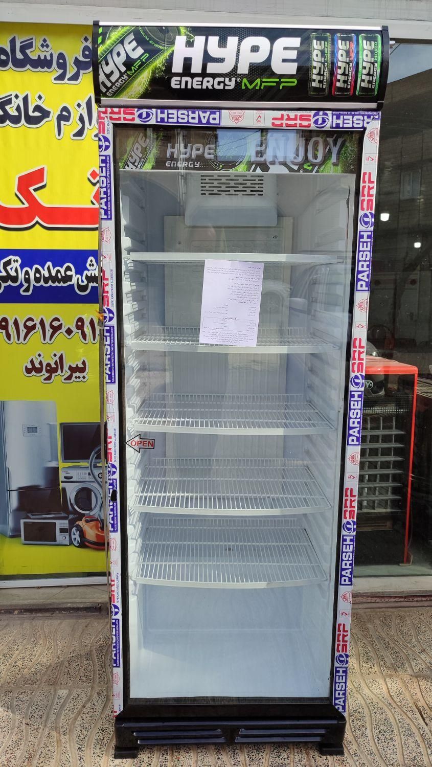 یخچال ایستاده ویترینی شیشه دو جداره با گارانتی|فروشگاه و مغازه|خرم‌آباد, |دیوار