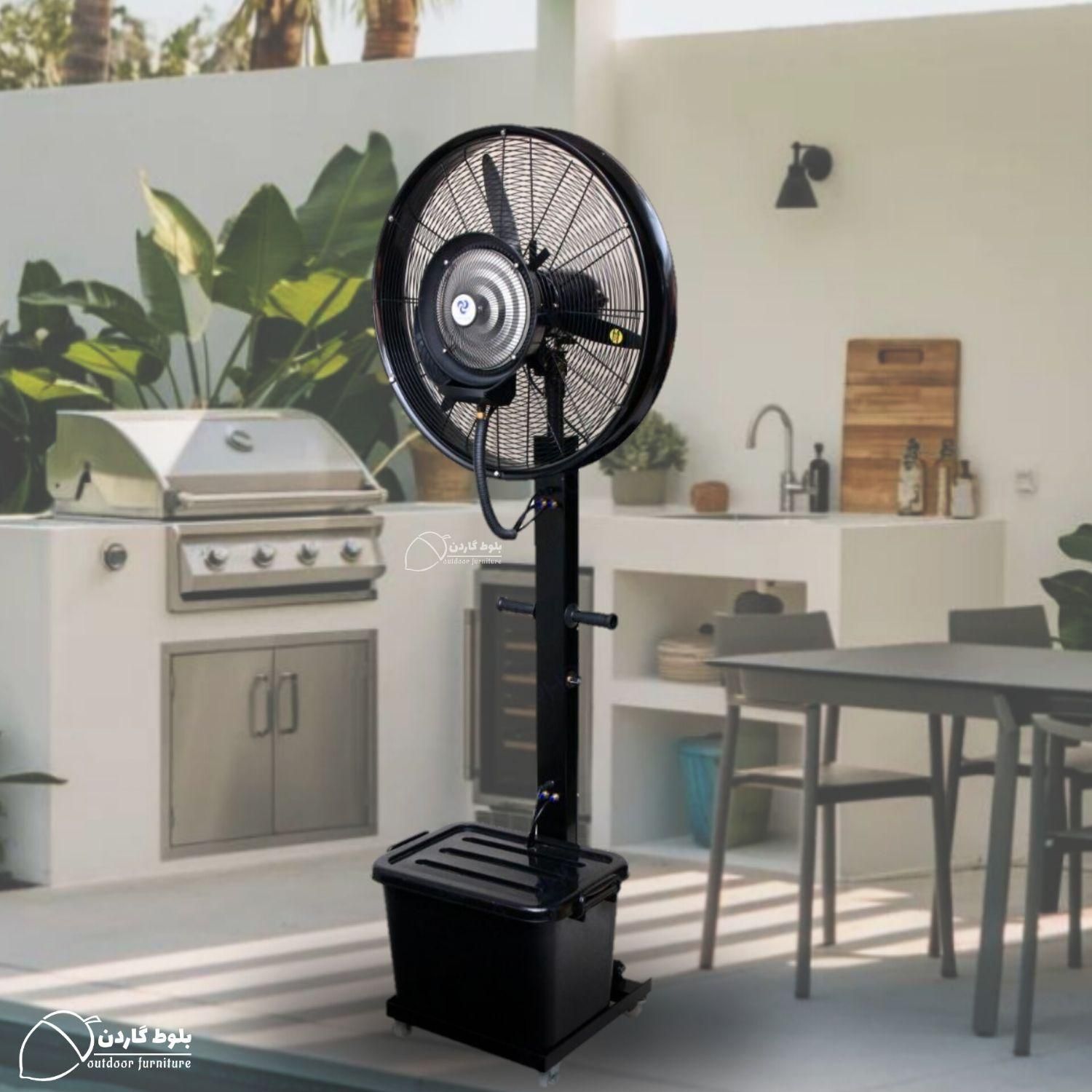 پنکه مهپاش ایستاده قطر ۷۵ وارداتی|پنکه و تصفیه‌کنندهٔ هوا|خمینی‌شهر, |دیوار