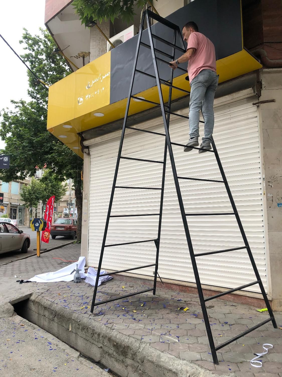 اجاره نردبان بلند هشتی|ابزارآلات|گرگان, |دیوار