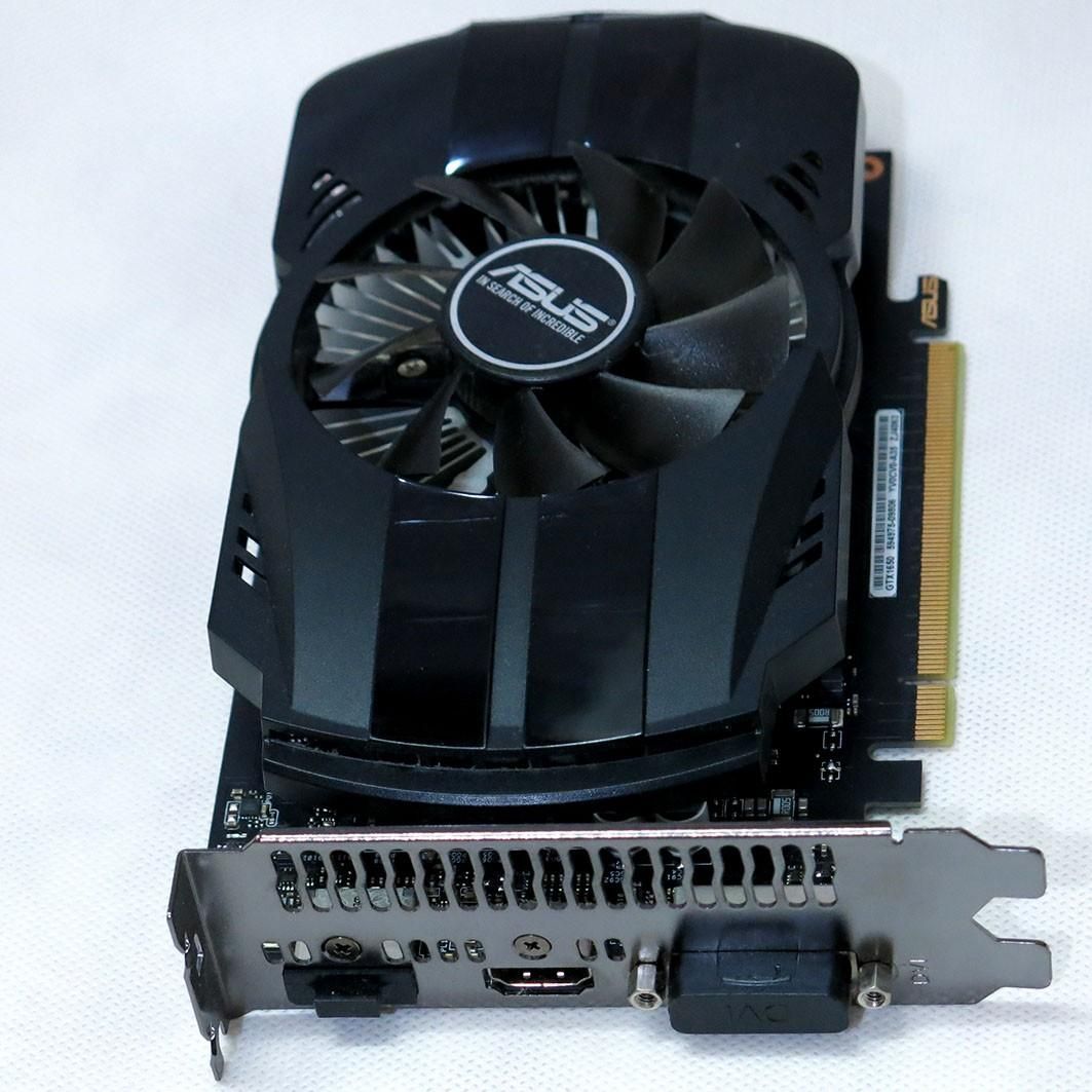 گرافیک GTX 1650 ایسوز 4 گیگ|قطعات و لوازم جانبی رایانه|قم, چهار مردان|دیوار