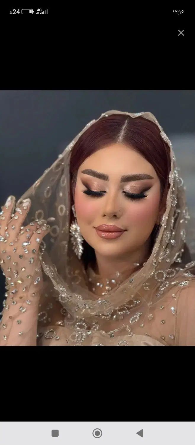 ارائه خدمات میکاپ شنیون حرفه ای ،۵۰۰|خدمات آرایشگری و زیبایی|ساوه, |دیوار