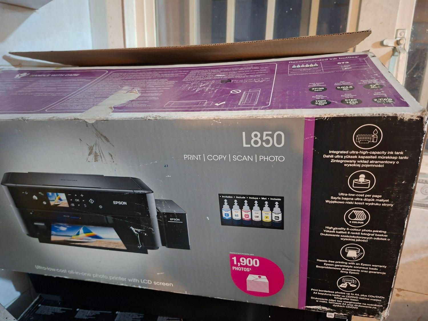 پرینتر  ۳ کاره L850 epson|پرینتر، اسکنر، کپی، فکس|تهران, زنجان جنوبی|دیوار