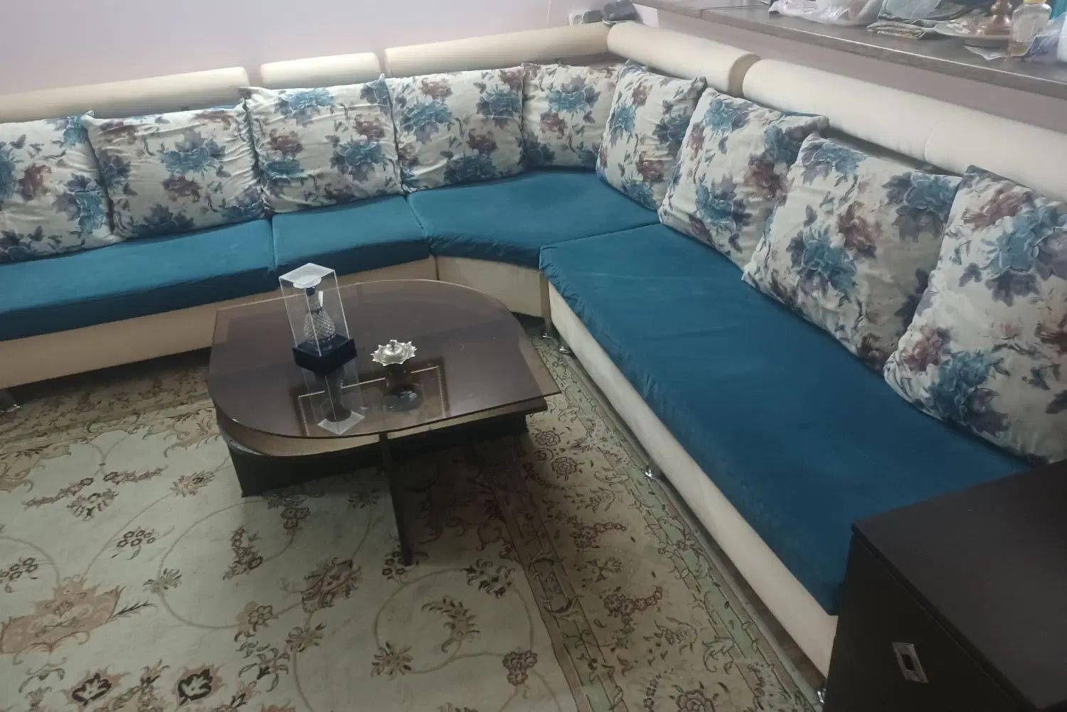 مبل ال ۹ نفره|مبلمان خانگی و میز عسلی|کرج, شهرک ولیعصر|دیوار