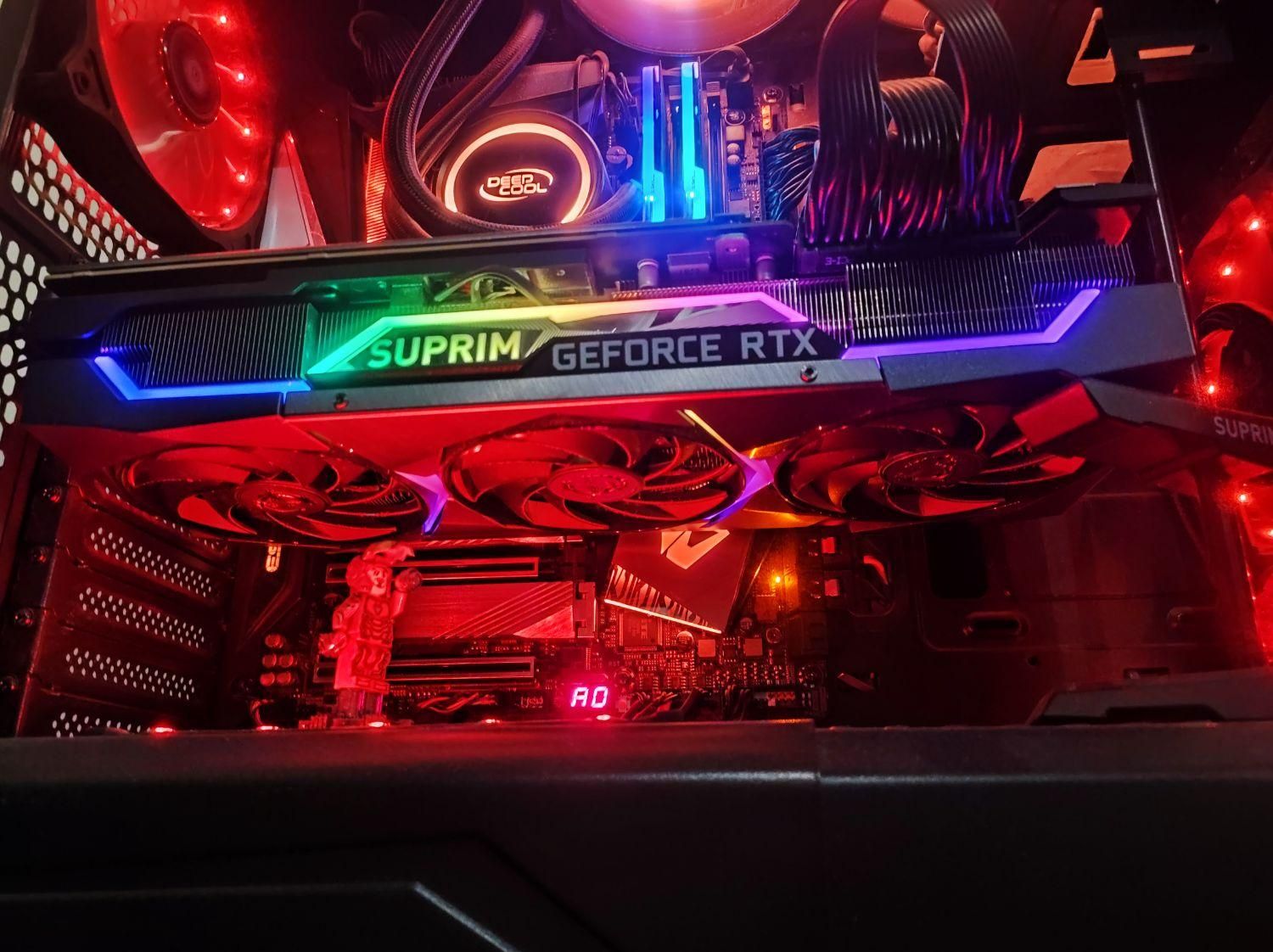 RTX 3080 (Msi SuprimX) 10G کارت گرافیک|قطعات و لوازم جانبی رایانه|تهران, سوهانک|دیوار