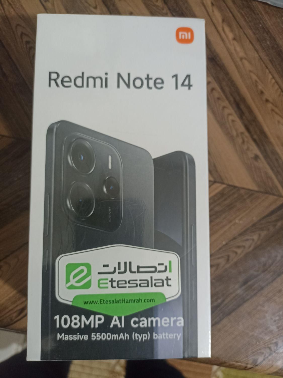 شیائومی Redmi Note 14 با حافظهٔ ۲۵۶ گیگابایت|موبایل|مشهد, کشاورز|دیوار