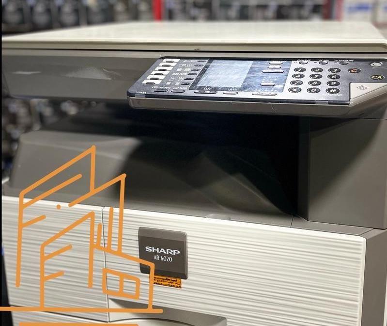 دستگاه کپی sharp 6020|پرینتر، اسکنر، کپی، فکس|شیراز, سینما سعدی|دیوار