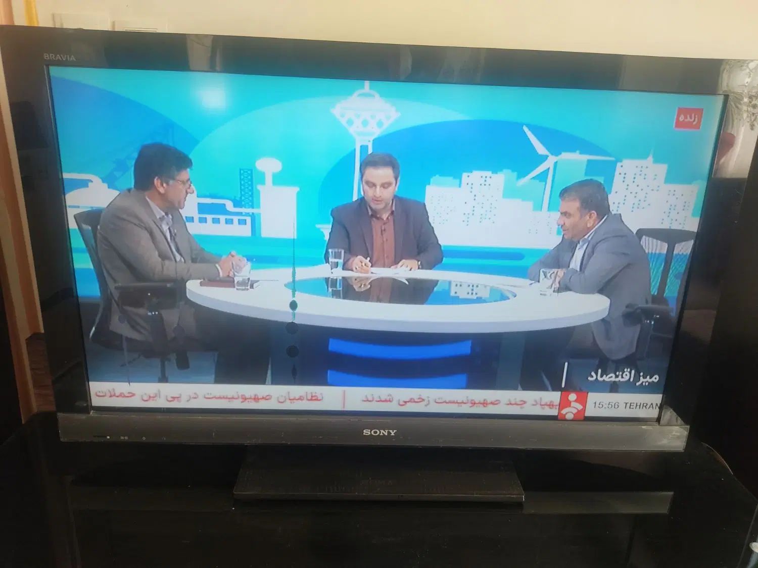 تلویزیون ال سی دی سونی براویا ۴۲بادستگاه دیجیتال|تلویزیون و پروژکتور|قزوین, |دیوار