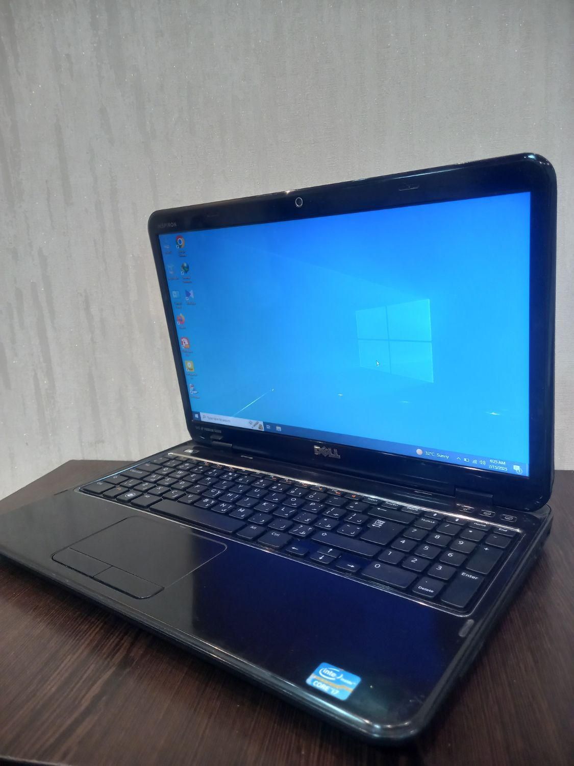 لپتاپ i7 دل هارد 256GB SSD گرافیک مجزا 1GB|رایانه همراه|رشت, بازار|دیوار