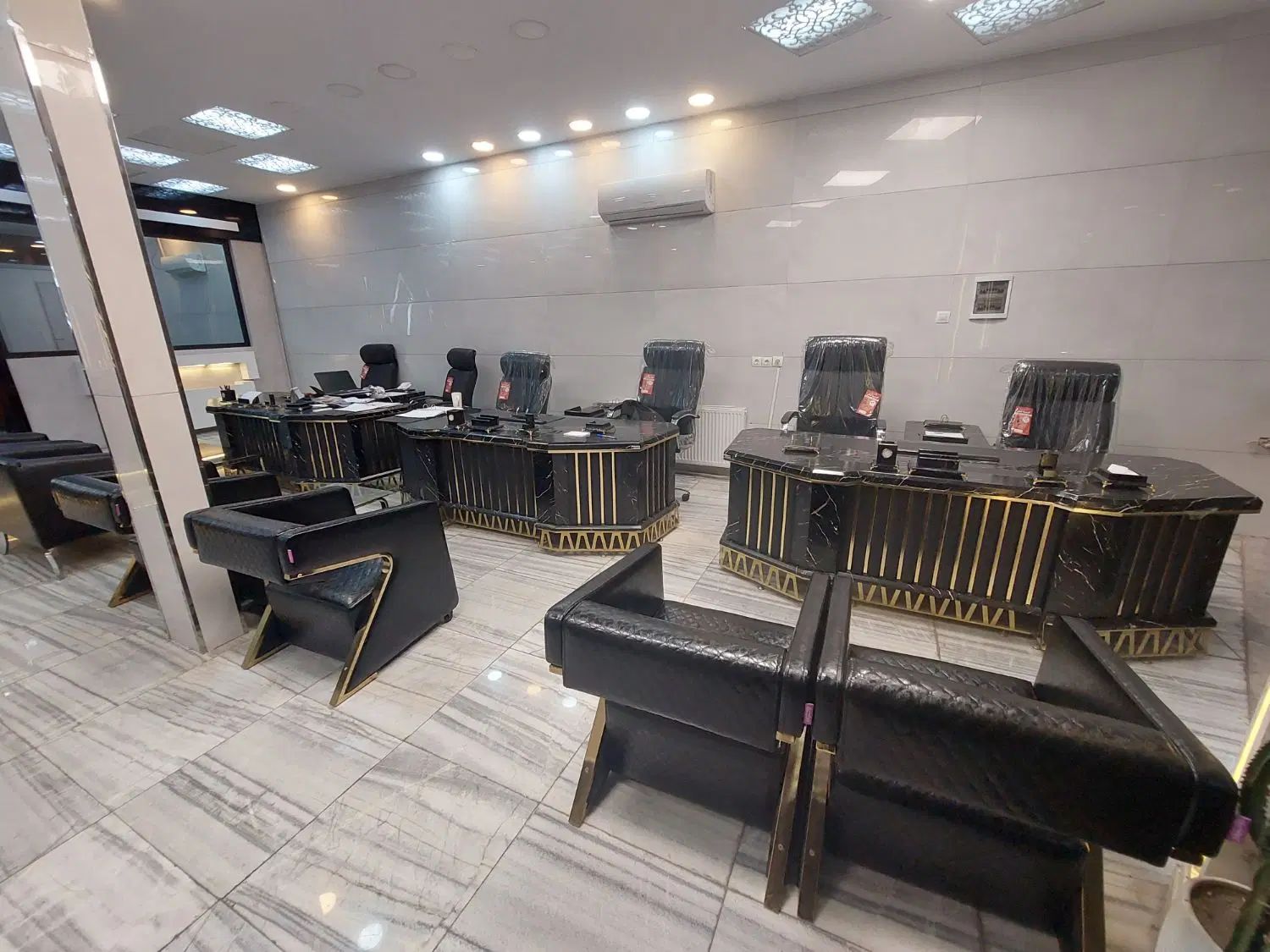 میز مدیریت و نیم ست|دفتر کار|کرج, کوی کارمندان جنوبی|دیوار