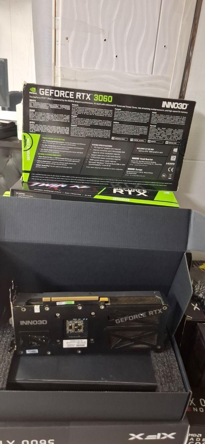 گرافیک geforce rtx 3060 inno3d twin x2 خنک|قطعات و لوازم جانبی رایانه|تهران, آذربایجان|دیوار