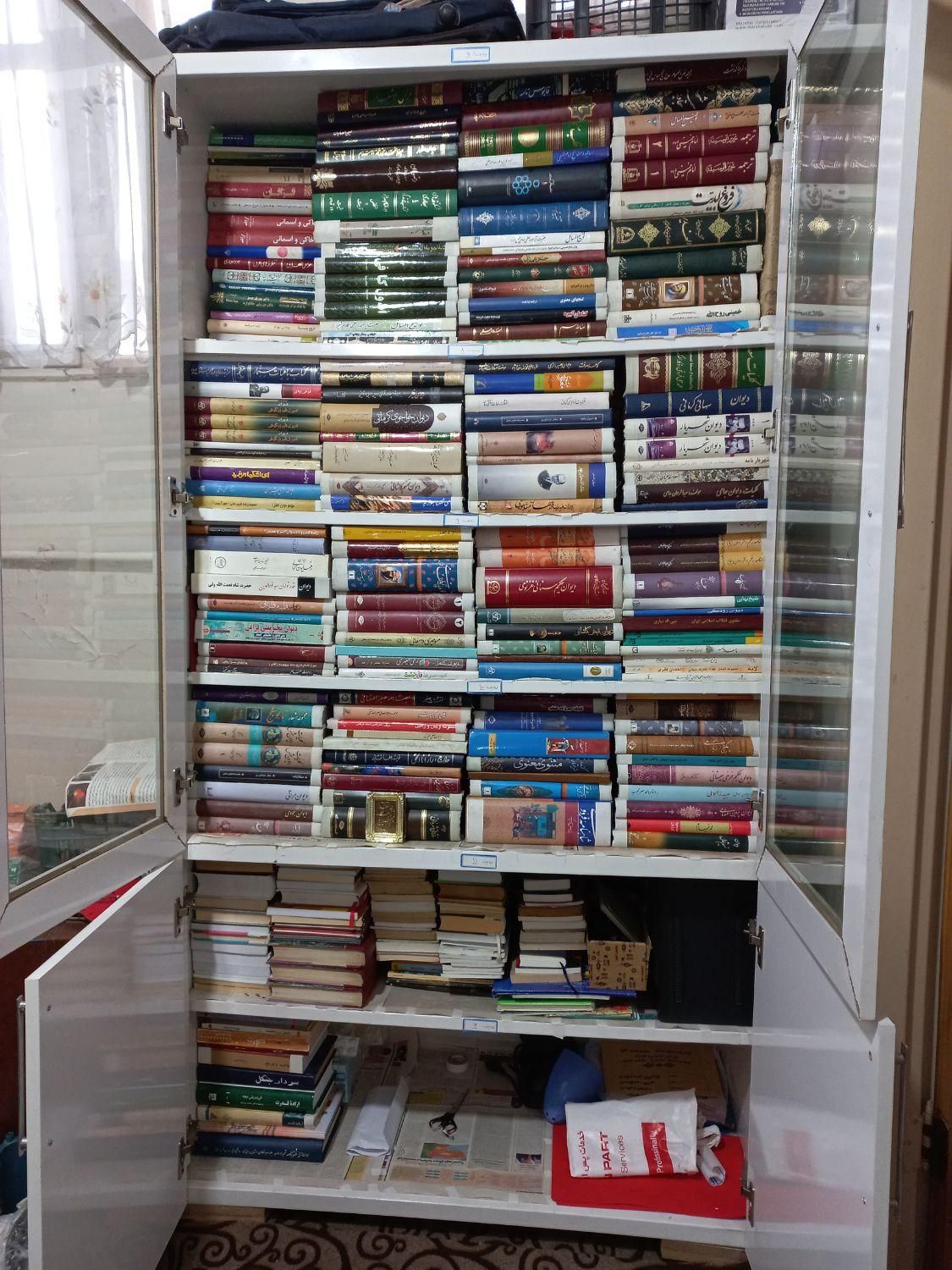 دو کتابخانه همراه کتاب|کتاب و مجله تاریخی|تهران, میدان ولیعصر|دیوار