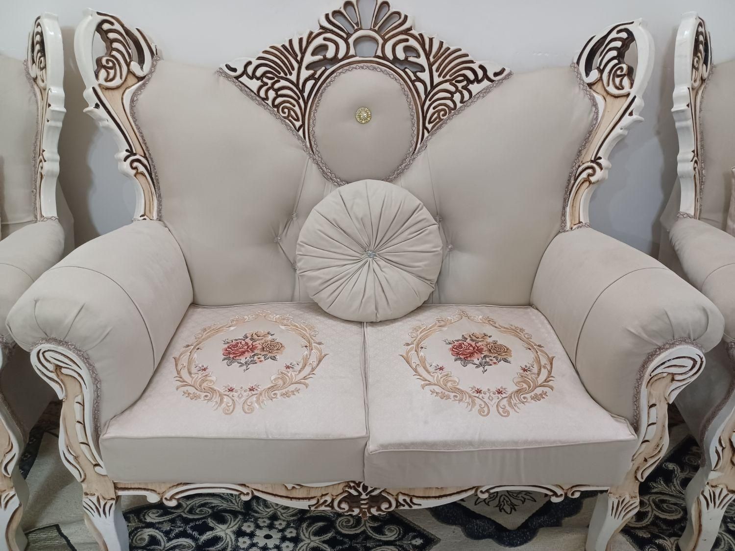 مبلمان ۷ نفره در مهرگان|مبلمان خانگی و میز عسلی|محمدیه-قزوین, |دیوار