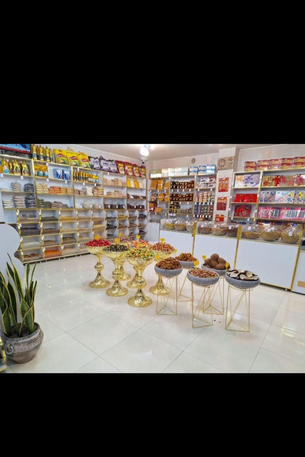 قفسه استند حبوبات اجیل تخمه عطاری ویترین سوپری|فروشگاه و مغازه|اصفهان, راران|دیوار
