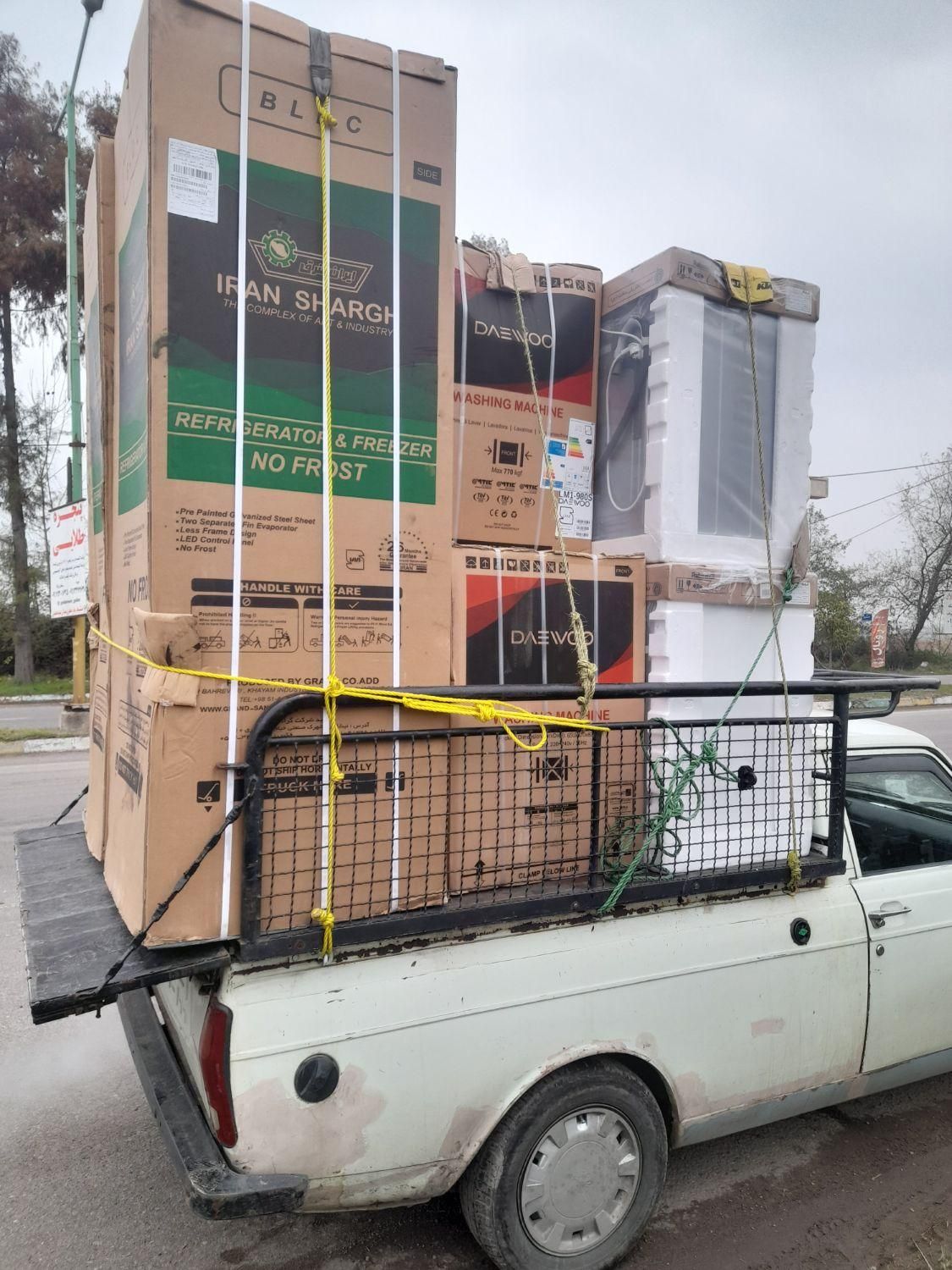 وانت تلفنی محمد.حمل بار باربری پیکان وانت.|خدمات حمل و نقل|رشت, توشیبا|دیوار