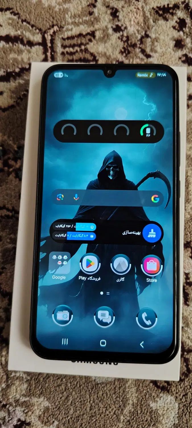سامسونگ galaxy a34 5g با حافظهٔ ۲۵۶ گیگابایت|موبایل|تهران, ائمه اطهار|دیوار