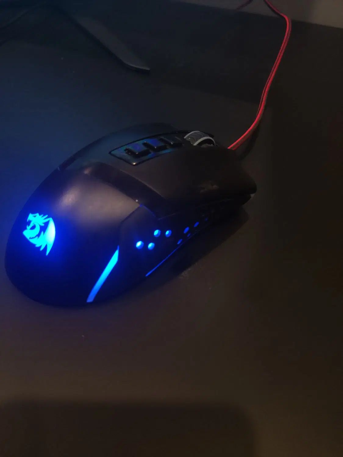 موس رد دراگون کاملا نو  m712Rgb red dragon gaming|قطعات و لوازم جانبی رایانه|کرج, گوهردشت|دیوار