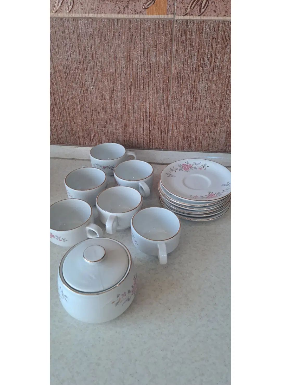 سرویس ۱۴ پارچه چینی برند fine china|ظروف سرو و پذیرایی|تهران, شمیران‌نو|دیوار