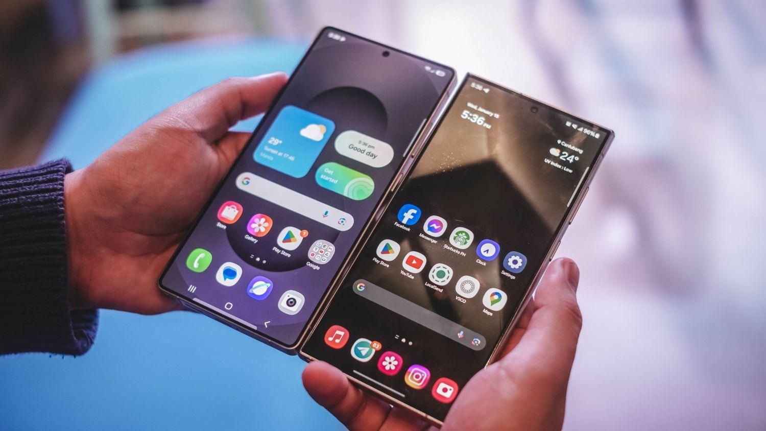 دو گوشی سامسونگ s25 ultra نو|موبایل|شادگان, |دیوار