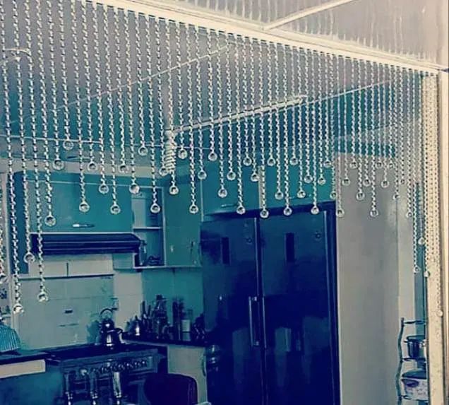 پرده کریستالی|پرده، رانر، رومیزی|تهران, تهرانسر غربی|دیوار