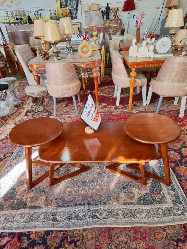 میز جلو مبلی و عسلی تمام چوب مدل لپ تاپی|مبلمان خانگی و میز عسلی|شیراز, وزیرآباد|دیوار