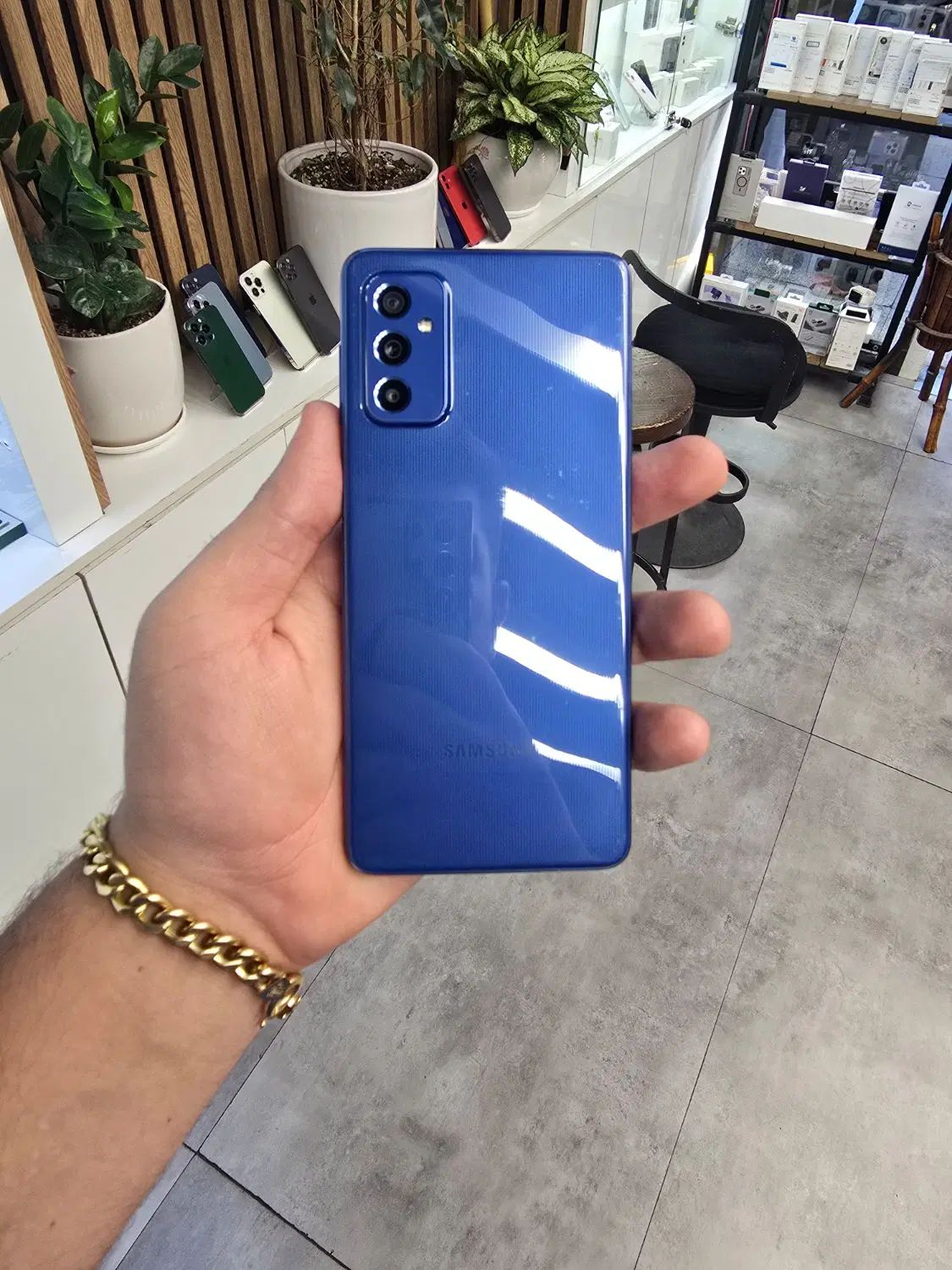 Samsung M52 5G حافظه ۱۲۸ مهلت تست دار|موبایل|تهران, شیخ هادی|دیوار